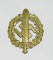 Early 3rd Reich Period (1934-35) Type I S.A. Sports Badge In Gold-Numbered-