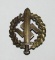 Late War Period SA Defense/Sports Badge In Bronze-Scarce Example 
