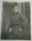WW2 German Police Soldier Large B&W Portrait
