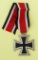 WW2 Iron Cross 2nd Class W/Ribbon-Near Mint Condition-