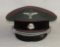 Reproduction Waffen SS Legal Services Officer's Visor Cap For Display/Reenactor