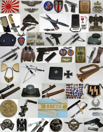 MILITARY COLLECTIBLES AUCTION SEPT 22,2022 5PM