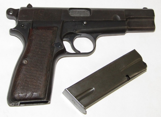 Scarce Circa 1950's M1935 Browning High Power  "E Series" 9mm Pistol