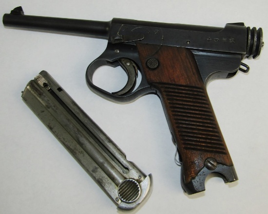 WWII Period Japanese Type 14 Nambu Pistol-July 1940 Dated-Nagoya Supervision
