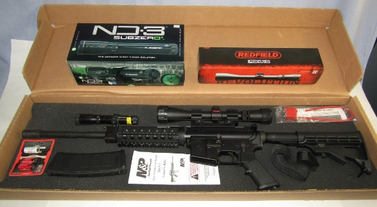 Smith & Wesson 5.56 NATO Cal.  M&P 15 Sporting Rifle With Scope Accessories.  In Original Box