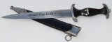 SS Dagger With Scabbard For EM- 