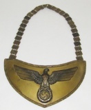 Flag Bearer/SA Political leader Gorget With Chain-Gorget Tab 
