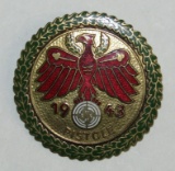 1943 Gold Grade Gau Champion Marksman Badge  for 