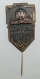 Norwegian NSDAP Contingent Rally Badge-Dated 1937