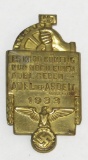 Early 3rd Reich NSBO 1933 Rally Badge