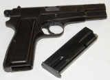 M1935 Browning Hi-Power 9mm Pistol-3rd Variation-WaA140 Waffenampt-Rare Bakelite Grips