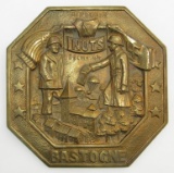 Scarce WW2 Commemorative Brass Bastogne 
