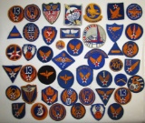 46pcs-WW2 Period U.S. Army Air Forces Patch Grouping