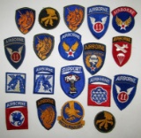 19pcs-WW2/Early Occupation Misc. U.S. Airborne Patches