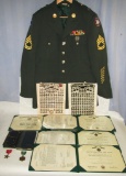 U.S. Army Vietnam War Soldier Group-Army Commendation Medal W/3 Award Certificates/Bronze Star