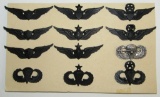 12pcs-Vietnam War Period/Later U.S. Army Aviation/Airborne Wing Collection