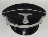 Allgemeine SS General's Visor Cap For Collector Display/Reenactor