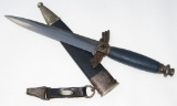 DLV/NSFK Flyer's Dagger With Scabbard/Hanger-Unit Stamped- 