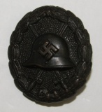 Early/Pre WW2 M1936 Type German Wound Badge In Black