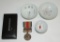4pcs-WW2 Japan-China Incident Medal W/case-Porcelain Saki Cups