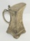 Art Nouveau Style Solid .800 Silver Tea/Water Pitcher From The Panzer Barracks In Schweinfurt