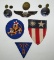WW2 Period U.S. 14th Army Air Force/CBI Theater Insignia-Air Crew Wings-Patches-DI's