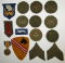 15pcs-Original WW1/Pre WW2 Patch Grouping With WW1 Victory Medal