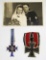 Kriegsmarine Sailor Wedding Photo With Bronze Mother's Cross-Parade Mount EK2