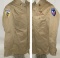 WW2/Early Post WW2 11th Airborne/187 Parachute Glider Inf. Field Shirt For EM-W/Insignia/Patches