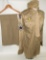 Nice WW2 Period 12th Army Air Force Khaki Uniform Shirt/Tie/Cap/Trousers Named To Staff Sgt.