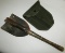 Vietnam War Period Entrenching Tool/Shovel With Pick/Cover-AMES 1966 Dated