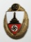 Scarce WW1 German Veteran 50  Year Kyffhäuser Bund Membership Badge In Gold