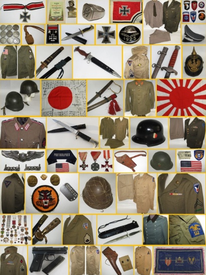 MILITARY COLLECTIBLES AUCTION DEC. 6, 2022 @4PM