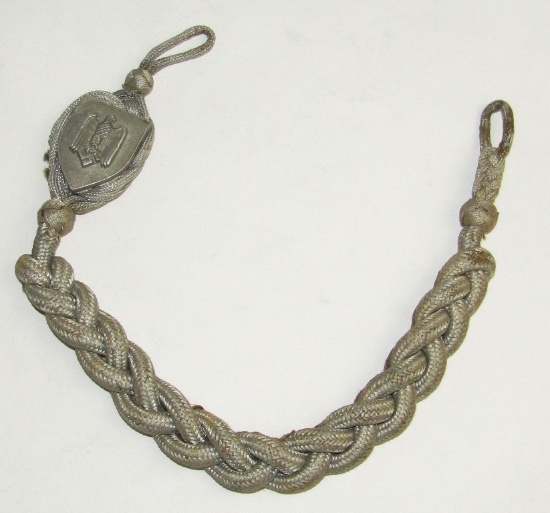 Wehrmacht 1st Type Grade 1 Marksmanship Lanyard