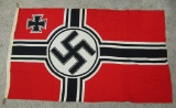 WW2 Nazi Kriegs Flag-Excellent Condition-Size Stamped 