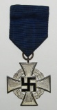 25yr Faithful Service Medal With Ribbon