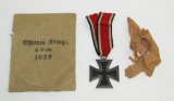 WW2 Iron Cross 2nd Class W/Ribbon-