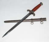 Wehrmacht Officer's Dagger With Scabbard-EICKHORN Maker Marked