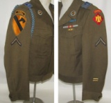 1st Cavalry/45th Division U.S. Korean War  Soldier Ike Jacket