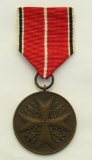 Order Of The German Eagle Merit Medal In Bronze By The Official Vienna Mint