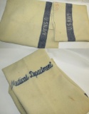 WW2 Period U.S. Navy Medical Department Wool Blanket-Named