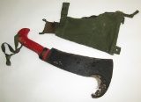 Vietnam War Period U.S. Air Force Airman's Type II Survival Tool Kit/Machete-Sharpening Stone