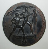 Scarce Reichsparteitag Award Medallion For The 1938 Nürnberg Rally N.S. Games