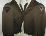 WW2 Period U.S. Army Air Force Officer's B-13 Flight Jacket-Bullion 12th AAF Patch-Named