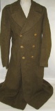 Pre/Early WW2 Period U.S. Army Serge Wool Overcoat For Enlisted-1941 Dated label Size 40L