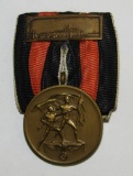Parade Mount Czech Annex Medal With Prague Bar