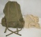 10th Mountain Div. Backpack W/Frame-Scarce White Camo Cover-Both Are Dated 1942
