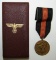 WW2 Period Sudetenland Annex (Flower War) Medal With Issue Case