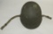 Late WW2 M1 Rear Seam/Swivel Bale Helmet W/Beach Invasion? Crown Stripe