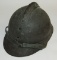 Model 1915 WW1 Period French Army Adrian Helmet With Chin Strap